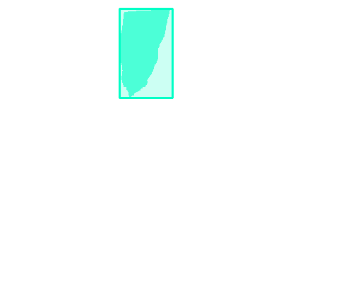 Sample annotation mask from Kvasir Instrument