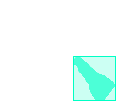 Sample annotation mask from Kvasir Instrument