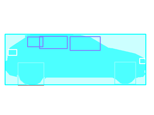 Sample annotation mask from Car Segmentation