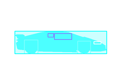 Sample annotation mask from Car Segmentation