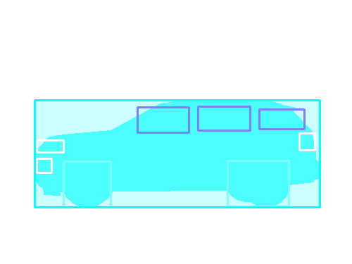 Sample annotation mask from Car Segmentation