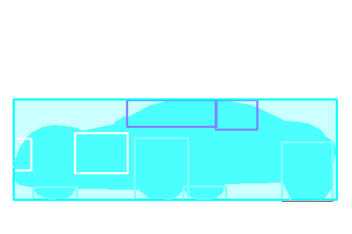 Sample annotation mask from Car Segmentation