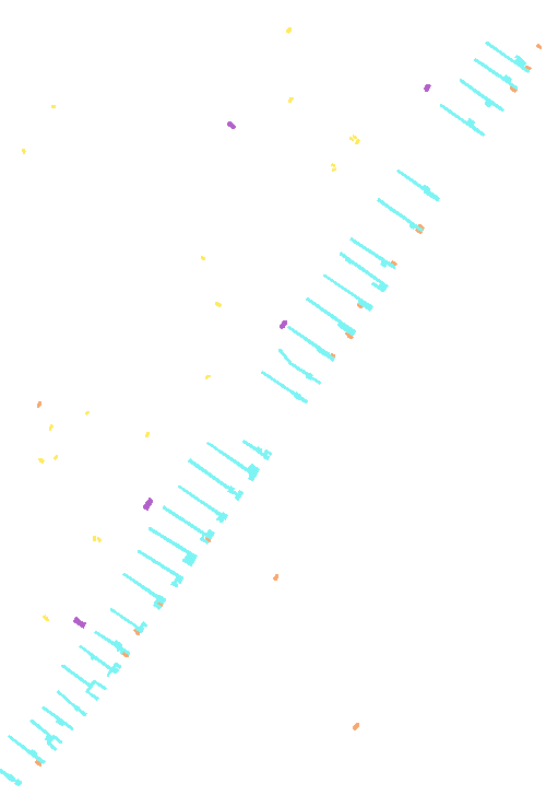 Sample annotation mask from iSAID