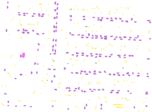 Sample annotation mask from iSAID