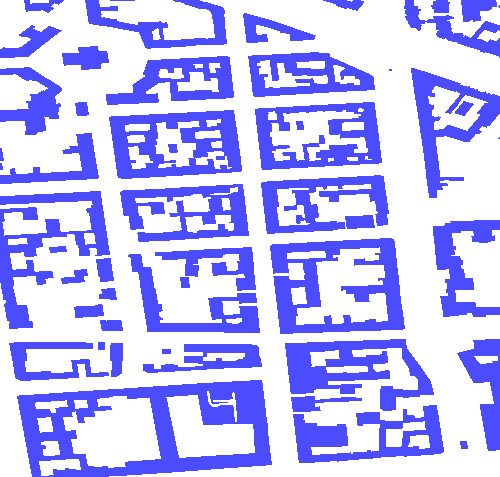 Sample annotation mask from CitySegmentation