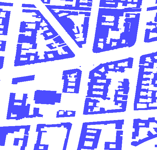 Sample annotation mask from CitySegmentation