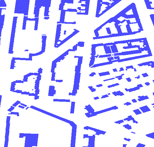 Sample annotation mask from CitySegmentation