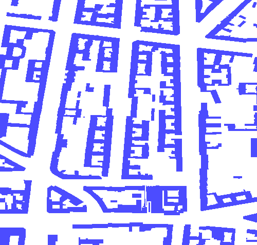 Sample annotation mask from CitySegmentation