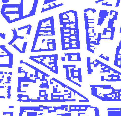 Sample annotation mask from CitySegmentation