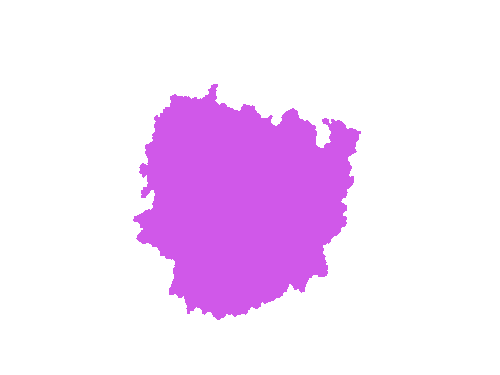 Sample annotation mask from ISIC 2017: Part 1 - Lesion Segmentation