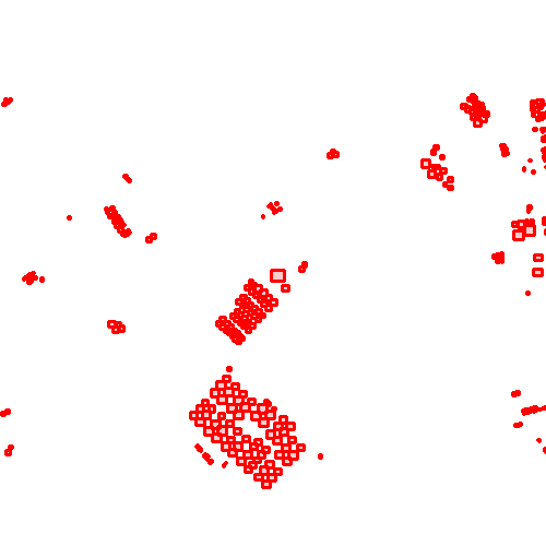 Sample annotation mask from Airbus Oil Storage Detection