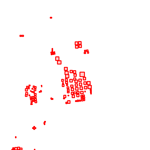 Sample annotation mask from Airbus Oil Storage Detection