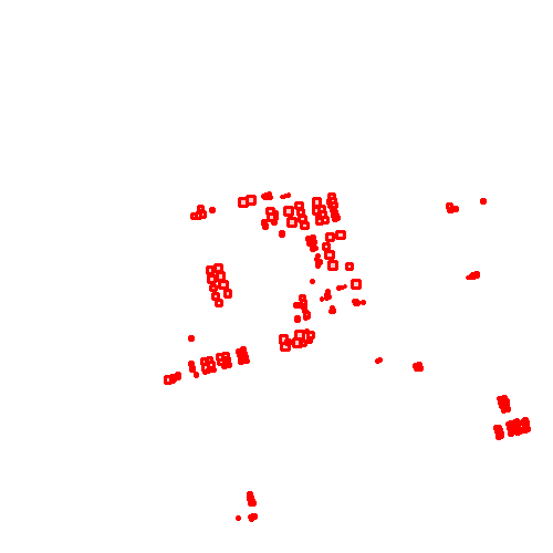 Sample annotation mask from Airbus Oil Storage Detection