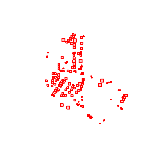 Sample annotation mask from Airbus Oil Storage Detection