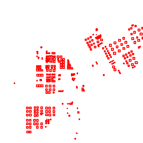 Sample annotation mask from Airbus Oil Storage Detection