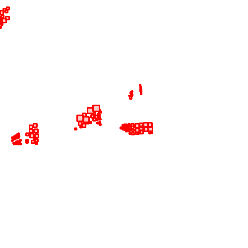 Sample annotation mask from Airbus Oil Storage Detection