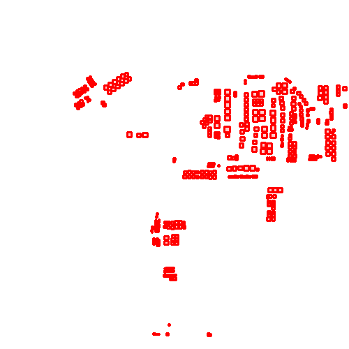 Sample annotation mask from Airbus Oil Storage Detection