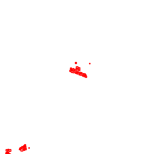 Sample annotation mask from Airbus Oil Storage Detection