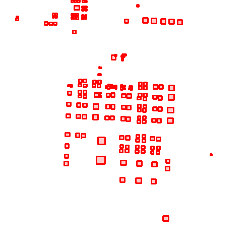 Sample annotation mask from Airbus Oil Storage Detection