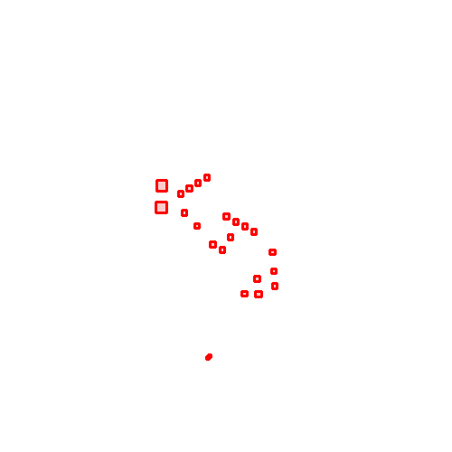 Sample annotation mask from Airbus Oil Storage Detection