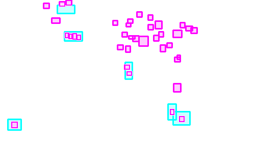 Sample annotation mask from AFO