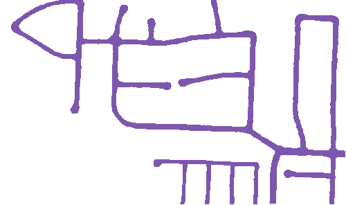 Sample annotation mask from Road Detection and Centerline Extraction