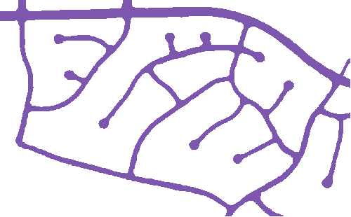 Sample annotation mask from Road Detection and Centerline Extraction