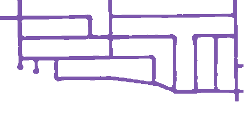 Sample annotation mask from Road Detection and Centerline Extraction