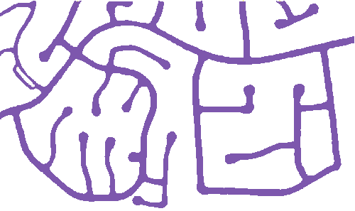 Sample annotation mask from Road Detection and Centerline Extraction