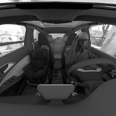 Sample image from TiCaM: Synthetic Images