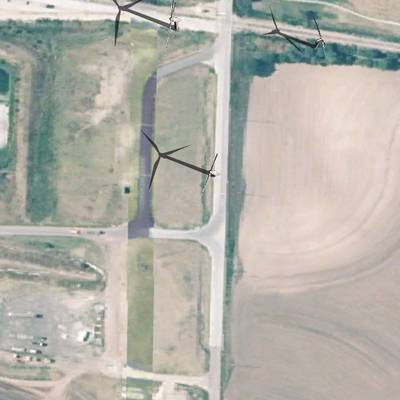 Sample image from Large Wind Turbines (by Duke Dataplus2020)