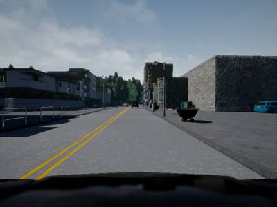 Sample image from Self Driving Cars