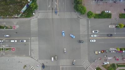 Sample image from VisDrone2019-DET