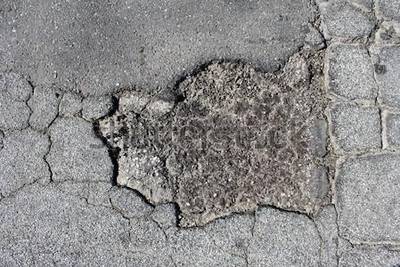 Sample image from Pothole Detection
