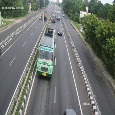 Sample image from Vehicle Detection 8 Classes