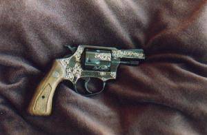 Sample image from OD-WeaponDetection: Pistol Classification