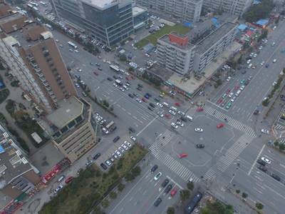 Sample image from VisDrone2019-DET