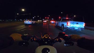 Sample image from Motorcycle Night Ride
