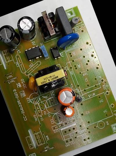 Sample image from PCB Component Detection