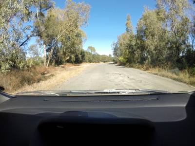Sample image from Road Pothole Images