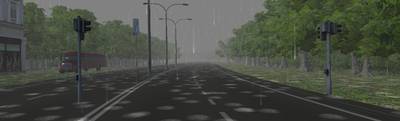 Sample image from Virtual KITTI