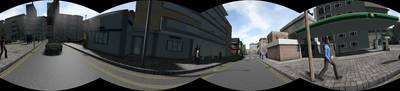 Sample image from SYNTHIA-PANO