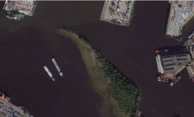 Sample image from Ship Detection from Aerial Images