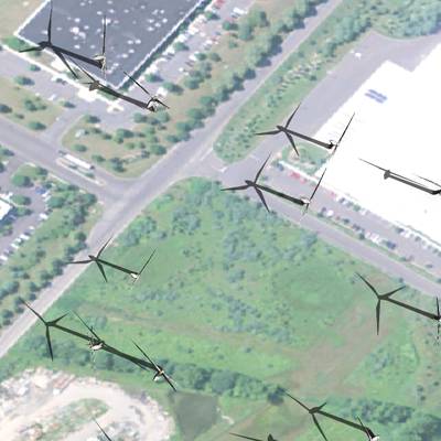 Sample image from Large Wind Turbines (by Duke Dataplus2020)