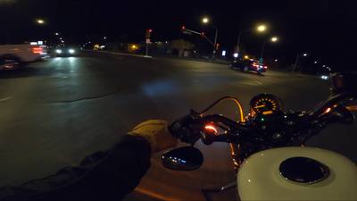 Sample image from Motorcycle Night Ride