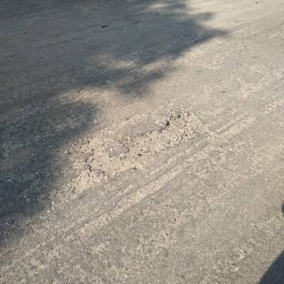 Sample image from Pothole Detection