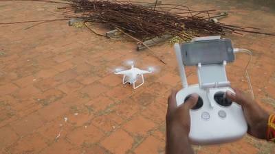 Sample image from Drone Dataset (UAV)