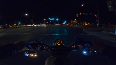 Sample image from Motorcycle Night Ride