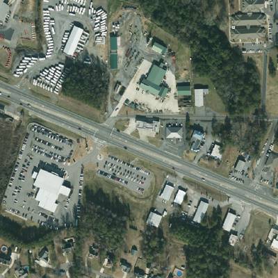 Sample image from Alabama Buildings Segmentation