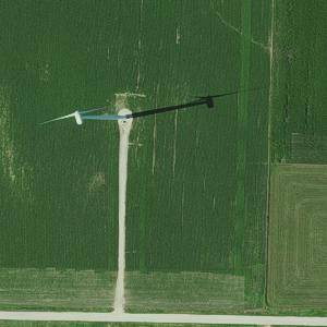 Sample image from Wind Turbine Detection (by Luke Borkowski)